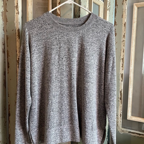 Lucky Brand Sweaters - Lucky Brand Charcoal Knit Top